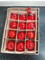 Kleine rode kerstballen, Ophalen of Verzenden, Gebruikt