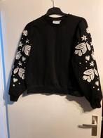 Fabienne Chapot sweater- Zwart met borduursel - Maat XL, Kleding | Dames, Truien en Vesten, Ophalen of Verzenden, Zo goed als nieuw