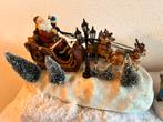Kerstman op arreslee met rendieren, Diversen, Kerst, Ophalen of Verzenden, Gebruikt