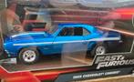 1969 Chevrolet Camaro Fast & Furious Jada, Hobby en Vrije tijd, Ophalen of Verzenden, Nieuw, Auto, Overige merken