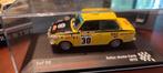 DAF 55 Rallye Monte Carlo.geel/zw 1972 1:43 in vitrine, Ophalen of Verzenden, Nieuw, Overige merken