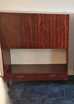 Mooie retro vintage Palissander kast, Ophalen, Gebruikt, 25 tot 50 cm, Minder dan 150 cm