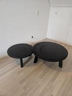 Twee salontafels van WOOOD, Huis en Inrichting, Ophalen, Rond, 50 tot 100 cm, Zo goed als nieuw