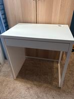 Micke bureau ikea wit, Huis en Inrichting, Ophalen, Zo goed als nieuw