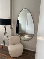 Karwei spiegel Ted ei-vormig, Ophalen, 100 tot 150 cm, Zo goed als nieuw, Ovaal