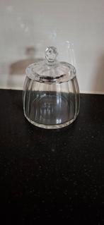 Glazen suikerpotje vintage, Antiek en Kunst, Ophalen of Verzenden