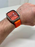 Apple Watch Bandje Oranje Alpine Loop Voor Alle Series, Nieuw, Ophalen of Verzenden