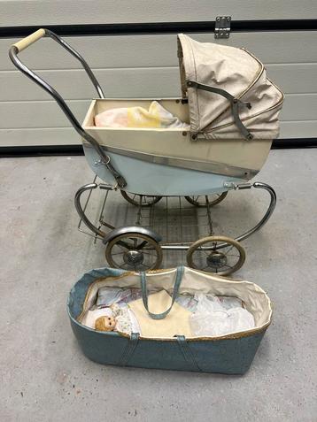 Antieke Brocante Kinderwagen - Compleet! beschikbaar voor biedingen