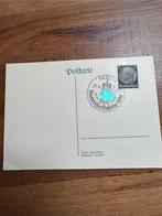 Originele postkaart 1937. Stempel Hitler-Mussolini, Ophalen of Verzenden, Landmacht, Duitsland, Foto of Poster