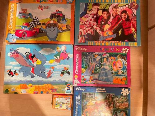 4 puzzels ravensburger, disney, Kinderen en Baby's, Speelgoed | Kinderpuzzels, Gebruikt, Meer dan 50 stukjes, Verzenden