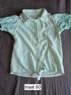 Babykleding t shirt mint groen meisje maat 80, Kinderen en Baby's, Babykleding | Maat 80, Meisje, Shirtje of Longsleeve, Ophalen of Verzenden