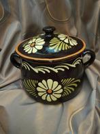 keramieken terrine kookpot bloemenprint, Antiek en Kunst, Antiek | Keramiek en Aardewerk, Ophalen of Verzenden