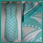 99. Vintage jurk mt 40, Kleding | Dames, Jurken, Gedragen, Blauw, Maat 38/40 (M), Vintage