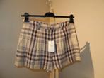 Isabel Marant Etoile nieuwe korte short linnen ruit print 40, Overige kleuren, Kort, Verzenden, Nieuw