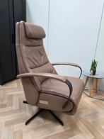 Prominent humberto sta op stoel relax fauteuil  alle opties, Minder dan 75 cm, Leer, Ophalen of Verzenden, Zo goed als nieuw