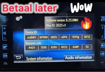 TOYOTA TOUCH 2 GO USB NAVIGATIE UPDATE 2025 beschikbaar voor biedingen