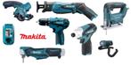 Makita 10,8  v Combiset met 8 gereedschappen in M-tas(set A, Ophalen of Verzenden, Zo goed als nieuw