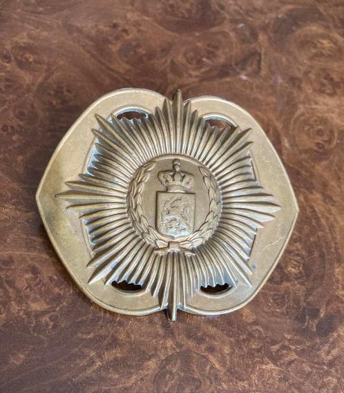 Oud baretembleem Regiment Van Heutsz RVH, Verzamelen, Militaria | Algemeen, Landmacht, Embleem of Badge, Nederland, Ophalen of Verzenden