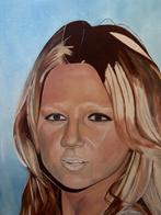 Olieverf schilderij, portret jonge vrouw, 50 x 40 cm, Ophalen