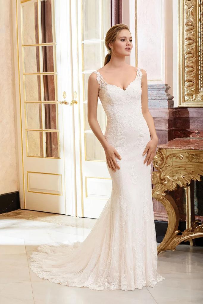 Trouwjurk Sincerity model 44062 maat 36, Kleding | Dames, Trouwkleding en Trouwaccessoires, Gedragen, Trouwjurk, Wit, Ophalen of Verzenden