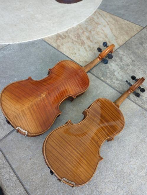 3/4 viool + 1/4 viool / antieke kinderviolen, Muziek en Instrumenten, Strijkinstrumenten | Violen en Altviolen, Gebruikt, Viool