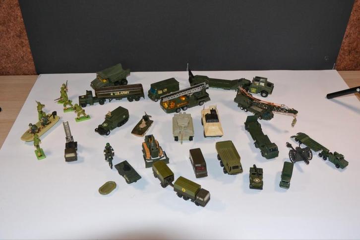 Vintage Militair Speelgoed Set, Verzamelen, Militaria | Algemeen, Landmacht, Nederland, Verzenden