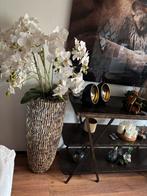 vaas met bloemen, Ophalen of Verzenden, Zo goed als nieuw