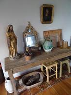 antieke smalle Franse tafel / sidetable, Ophalen