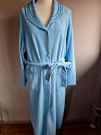 Blauwe lange zachte fleece ochtend jas, maat XL/XXL, Kleding | Dames, Pyjama's, Ophalen of Verzenden, Zo goed als nieuw, Maat 46/48 (XL) of groter