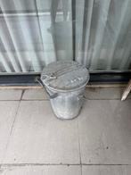 Vintage Metalen Prullenbak Zwijndrecht, Ophalen, Gebruikt, Minder dan 10 liter, Metaal