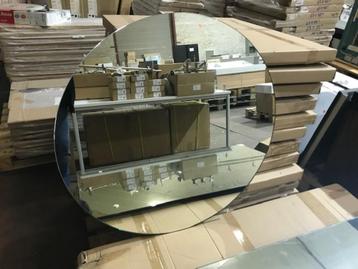 badkamer-spiegel, rond 80cm, LED rondom, dimbaar, verwarming beschikbaar voor biedingen