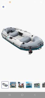 Opblaasbare boot 3 personen, Watersport en Boten, Kano's, Ophalen, Met peddels, Drie personen of meer, Overige typen