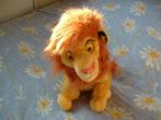 DISNEY LEEUW SIMBA UIT THE LION KING PLUCHE GEEL/BRUIN ZITTE, Nieuw, Ophalen of Verzenden