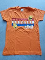 Oranje Koningsdag T-shirt - Maat 140/146, Ophalen of Verzenden, Zo goed als nieuw, Jongen of Meisje, Shirt of Longsleeve