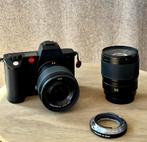 Leica SL2-s met Summicrons en M-adapter, Audio, Tv en Foto, Fotocamera's Digitaal, Ophalen of Verzenden, Zo goed als nieuw, Overige Merken