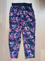 Bloemenprint Broek - Maat M, Kleding | Dames, Maat 38/40 (M), Overige kleuren, Ophalen of Verzenden, Zo goed als nieuw