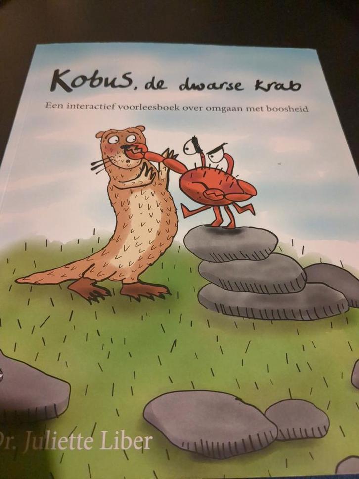 Juliëtte Liber - Kobus de dwarse krab, Boeken, Psychologie, Zo goed als nieuw, Ontwikkelingspsychologie, Ophalen of Verzenden