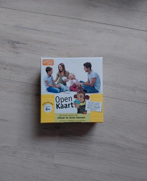 Sassi family Kaartenspel open kaart familiespel 6+, Verzamelen, Speelkaarten, Jokers en Kwartetten, Zo goed als nieuw, Speelkaart(en)