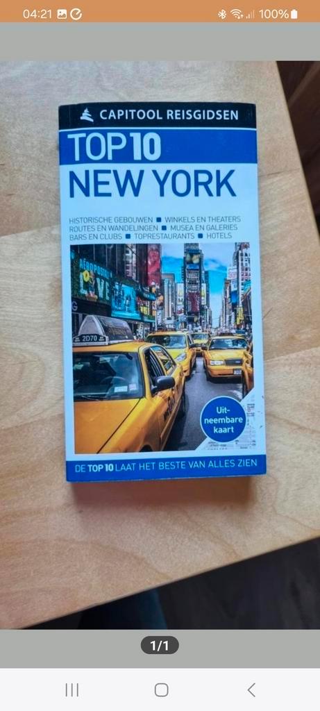 Capitool Top 10 New York Reisgids, Boeken, Reisgidsen, Zo goed als nieuw, Reisgids of -boek, Noord-Amerika, Capitool, Ophalen of Verzenden