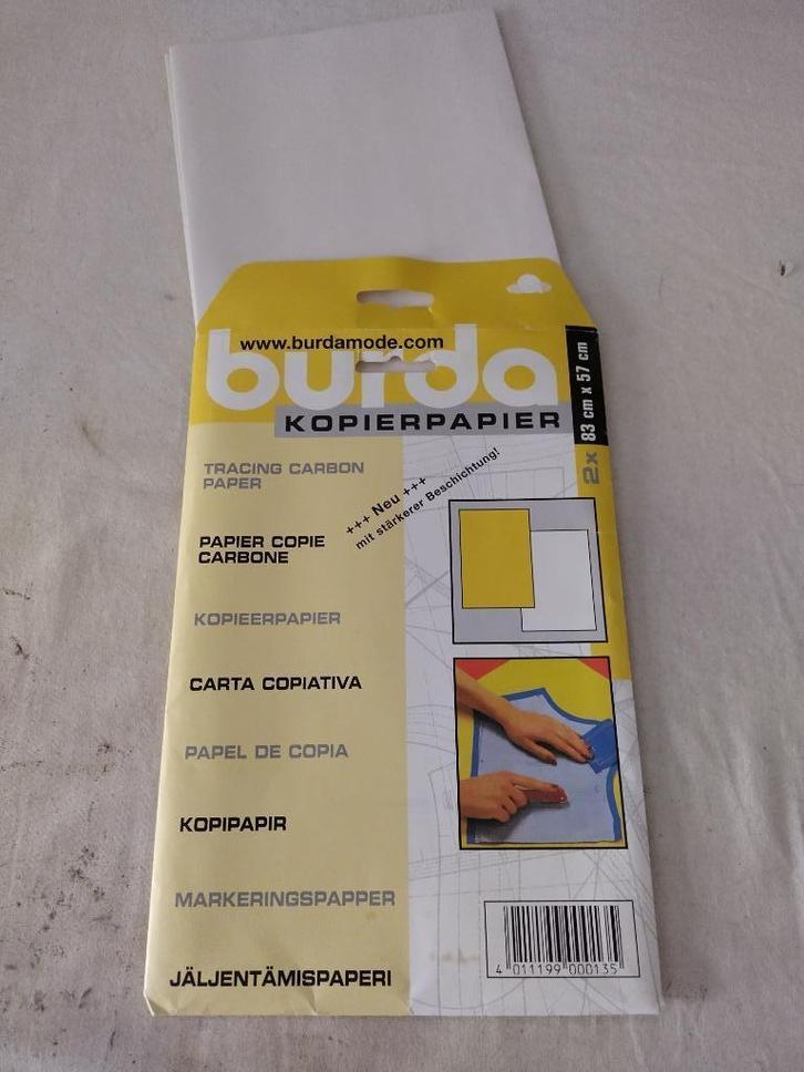 Te koop aangeboden: Filmoplast en Burda Kopieerpapier, Hobby en Vrije tijd, Naaien en Fournituren, Nieuw, Ophalen of Verzenden