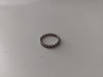 Ring omringd bezet met zirconia's, 18 tot 19, Verzenden, Nieuw, Met edelsteen