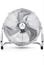 Chroom Vloerventilator - Krachtige Koeling!, Ophalen of Verzenden, Nieuw, Vloerventilator