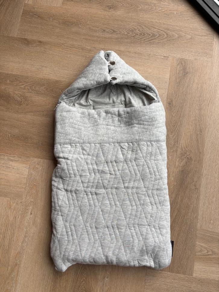 House of Jamie voetenzak - grijs, Kinderen en Baby's, Dekens, Slaapzakjes en Inbakerproducten, Gebruikt, Slaapzak, 70 tot 85 cm