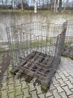 Opslag box voor brandhout e.d., Ophalen