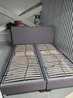 Elektrisch verstelbaar tweepersoon bed (evt. met matrassen)), Huis en Inrichting, Overige materialen, 210 cm, Tweepersoons, Ophalen of Verzenden