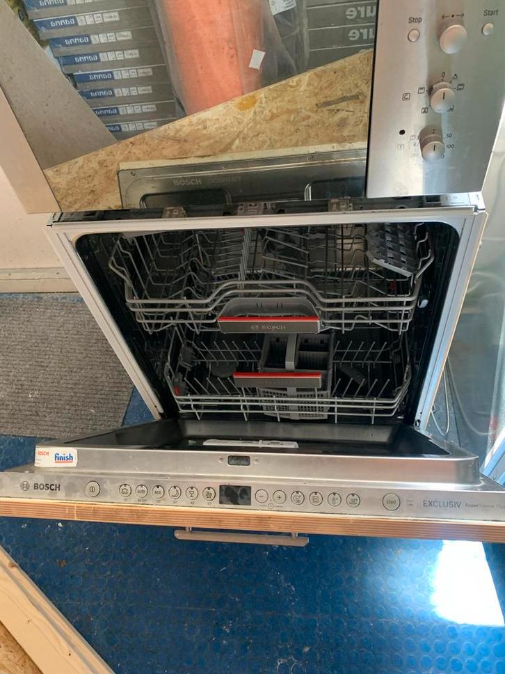 Bosch inbouw-vaatwasser SMV86M60EU - Topstaat!, Witgoed en Apparatuur, Vaatwasmachines, Gebruikt, Inbouw, 85 tot 90 cm, 60 cm of meer
