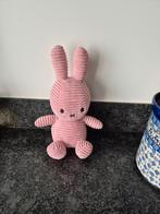 Nijntje Miffy knuffel Corduroy roze 25 cm, Ophalen of Verzenden