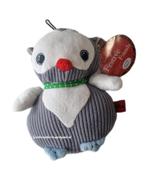 Hondenspeelgoed    "  Grijze sneeuwuil ribstof  "   OP=OP!, Dieren en Toebehoren, Hondenspeelgoed, Ophalen of Verzenden, Nieuw