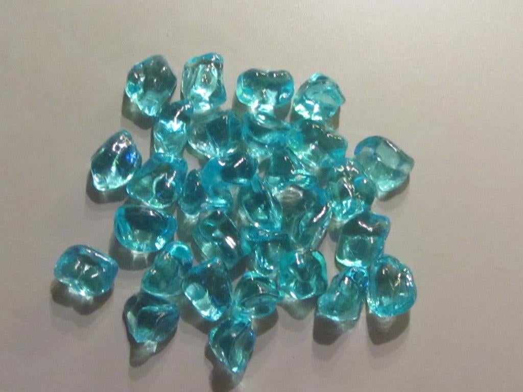 decoratie steentjes siersteentjes turquoise, Dieren en Toebehoren, Ophalen of Verzenden, Nieuw