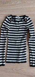 Mooie zwart / wit gestreepte trui van het merk Kaylla, Ophalen of Verzenden, Wit, Zo goed als nieuw, Maat 36 (S)
